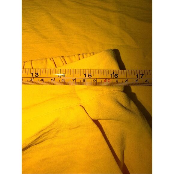 ASHLEY STEWART - Women's Yellow Shirt & Shorts Set Size Top 10/12 Shorts 14/16 - Picture 5 of 12